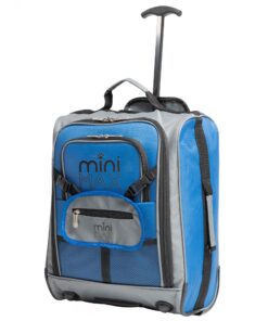 Valise à roulettes pour Enfants avec Sac à Dos et Pochette - pour Votre poupée, Figurine d'action ou Ours Préférée