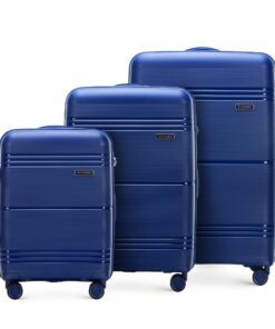 Valise légère WITTCHEN TSA | Polypropylène | Poignée télescopique | Idéale pour le week-end | Valise compacte | Douceur