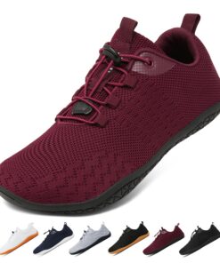 Geweo Chaussures Pieds Nus Zero Drop - Respirantes Confort Unisex pour Homme/Femme (37-47EU)