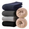 Chaussettes Chaudes Homme VoJoPi, Laine, Grosse Taille, Thermo Hiver, Pares Randonnée Ski Travail, EU 39-45