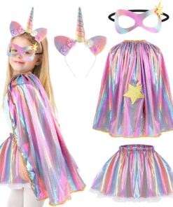 Licorne Fille Deguisement Princesse Enfant Cavaliers Anniversaire Cadeaux