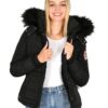 Navahoo Veste d'hiver chaude pour femme