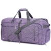 Sac de voyage WANDF pliable de 60 à 120 l pour homme et femme | Espérance de place maximale | Idéal pour vacances et wee