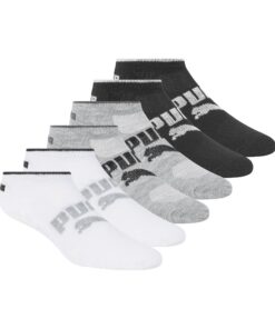 PUMA Chaussettes (Lot de 6) Femme Blanc Fonctionnelles pour Sport en Intérieur et Extérieur Hautes Performances M6
