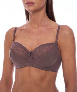frugue Soutien-gorge avec armature minimiseur pour Femme en taille unique