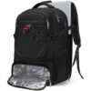 RAINSMORE Sac à Dos Ordinateur Portable 17.3 Pouces Grand Isotherme pour Homme Femme – Voyager College Université Lycée