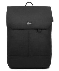 Sac à Dos LOVEVOOK Femme 15.6 Pouces Ordinateur Portable Noir