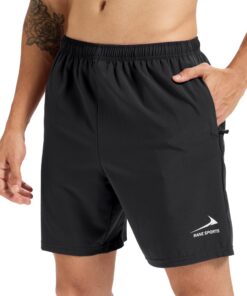 Rane Sports Short de Sport pour Homme - Léger et Respirant, idéal pour la Course à Pied et Les activités de Plein Air -