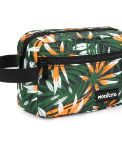 MOCOCITO Petit Trousse de Toiletteavec Poignée Multifonction pour Hommes & Femmes, Sac de Rangement Portable pour Rasoir