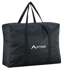 ATTONO Sac de sport léger et pliable en soi, sac de voyage pour voyageurs, cabine et bagage à-main, 55 x 40 x 20 cm, séc