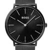 BOSS Montre Analogique à Quartz pour Homme Collection Horizon - Design Élégant et Durabilité Haute pour Professionnel -