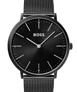 BOSS Montre Analogique à Quartz pour Homme Collection Horizon - Design Élégant et Durabilité Haute pour Professionnel -