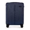 Valise cabine WITTCHEN Stripes Line | Bleu Marine, 36 L, Coque ABS, 4 Roulettes Pivotantes 360° | Bagage Air France/Ceas