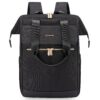 Sac à Dos LOVEVOOK Femme 15.6 Pouces Portable Antivol Travail Voyage Noir OEKO-TEX