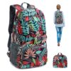 Luckits Sac à dos compressible 35L - Ultra léger et résistant à l'eau pour hommes et femmes, parfait pour la randonnée e