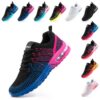 Hitmars Chaussure de Course Femme Taille 36-42 EU Conjugué Réactivité RespiranceComfortablesChaussuresdeSportFemmesGymFi