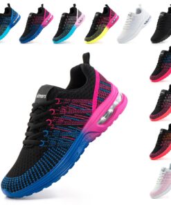 Hitmars Chaussure de Course Femme Taille 36-42 EU Conjugué Réactivité RespiranceComfortablesChaussuresdeSportFemmesGymFi