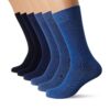 Chaussettes Hommes FM London 6-Pack Odor-Sync HyFresh 6-11 UK Couleurs Options Chaussettes Soft OEKO-TEX