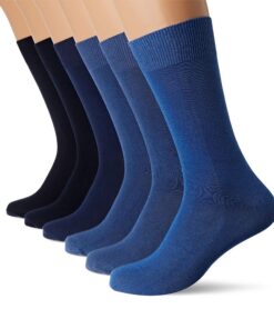 Chaussettes Hommes FM London 6-Pack Odor-Sync HyFresh 6-11 UK Couleurs Options Chaussettes Soft OEKO-TEX