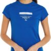 Calvin Klein T-Shirts Manches Courtes Femme Élégants et Confortables pour la Mode Été