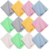 Nettoyant Lunettes Lingettes Microfibre Hifot 12 Pièces Caméras iPhone Tablettes Téléviseur - 5.7"/1|5cm *6.9"/17.5cm