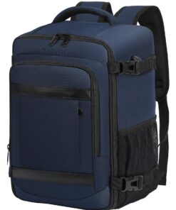 Bagage cabine KLOSTAIN pour Ryanair Bleu Profond Femme Homme 20 L Sac à Dos Voyage