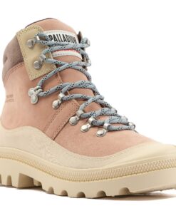 Palladium Pallabrousse Hkr Wp+ Femmes Baskets Montantes Rose 37 EU Modeles En Vente Populaires