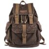 GOOTIUM Sac à Dos Toile Vintage 21101 Sac à Dos Loisir Homme Femme Anti-Usure Lightweight Design