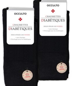 Occulto chaussette diabetique homme lot de 10 Goetz - pied sec, confortables, modèle Goetz - pour homme, lot de 10