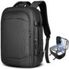 HK Sac à Dos Voyage Cabine Avion Noir pour Homme Femme | Étanche 30-33L | Ordinateur Portable 16 Pouces | Voyage et Trav