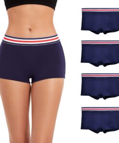 ZLYC Coton Culottes Boxer Shorty pour Femmes Chic et Comfortable pour Femmes en Été
