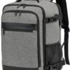 KLOSTAIN Bagage Cabine Ryanair pour Femme Homme 20 L Under Seat Gris
