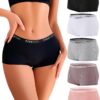 FINETOO Boxer Femme Coton Shorty Culottes Global Recycled Standard FINETOO Boxer Femme Coton Shorty Culottes Multipack S