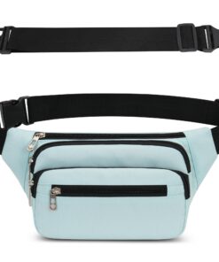 Sac Banane IHIGOGOFA Homme Femme Plein Air 60_cm_Ceinture_Randonnée_Fermeture_glissière