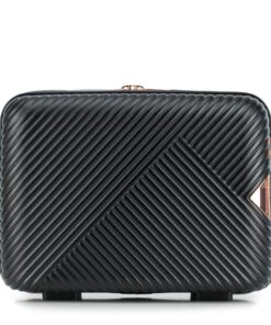 Valise cosmétique WITTCHEN polycarbonate FemmeHommevoyageGL Style Line Noir