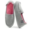 RockDove Chausson à Capuche Bicolore pour Femmeavec Semelle Intérieure Amovible + RockDove Chausson à Capuche Bicolore p