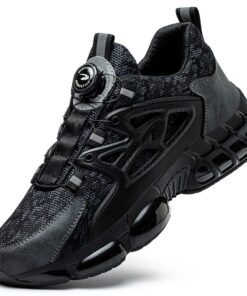 TBNOI Chaussures de Sécurité Hommes Légères Confortables pour Travail Protection Respirante avec Embout en Acier