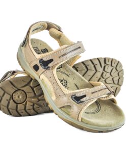 Zerimar Sandales en Cuir Femme - Confortables et Durables pour Randonnée d'Été - Idéales pour Sport et Extérieur