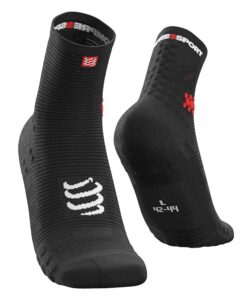 Chaussette de course à pied Compresseport - Pro Racing Socks V3 - Pour Athlètes - Scène de Course - Cushioning et Techno
