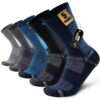 Chaussettes Circorld Homme Respirantes pour Running et Randonnée - 5 Paires - OEKO-TEX STANDARD 100