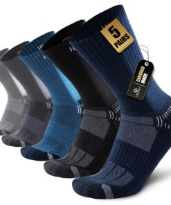 Chaussettes Circorld Homme Respirantes pour Running et Randonnée - 5 Paires - OEKO-TEX STANDARD 100