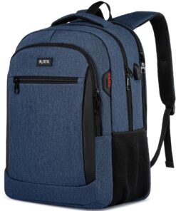RJEU Sac à Dos pour Femme - Sac Ordinateur Portable avec Port USB, Sac de Travail et Études, Sac Voyage Bureau 15.6"