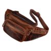 STILORD Caspar Grand Sac Banane en Cuir Véritable – Sac Ceinture Vintage pour Homme & Femme – Ideale pour Jogging, Festi