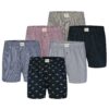 Phil & Co. Berlin Lot de 6 boxers pour homme Web Classic - Grande taille L - Confort et style en coton épais - Taille L