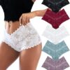 Ensemble de Culottes en Dentelle pour Femmes - 5 Pièces, Zones de Ceinture, Douceur et Séduction, Tailles S à XL