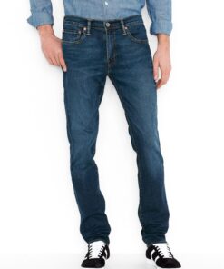 Levi's 511 Jeans Hommes Skinny Fit Pantalon de Jean Taille Haute Noir