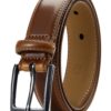 Ceinture Homme Cuir 30mm, Parfaite pour Costumes et Occasions Formelles, Ceinture Large pour Homme en Cuir de Qualité