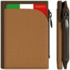 PAGONGO Pago-Slim Portefeuille Homme Cuir Marron | Cuir de Qualité, Durabilité, Poche pour Smartphone