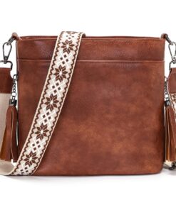 Paigtes Sac à main femme en grande taille avec large bandoulière, 4 compartiments, style urbain pour femme'affaire