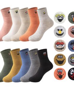 Chaussettes Femmes Sporzin 35-38 Coton Rigolotes Fantaisie, 10 Paires, Sport